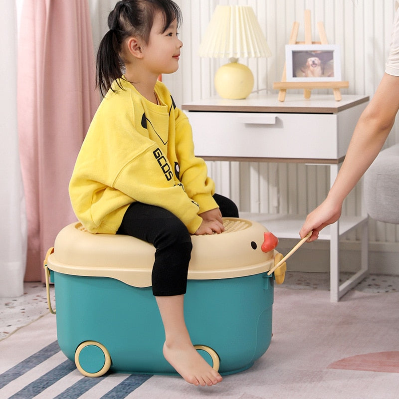 Kids Toy Cartoon Movable Storage Box - Image 0