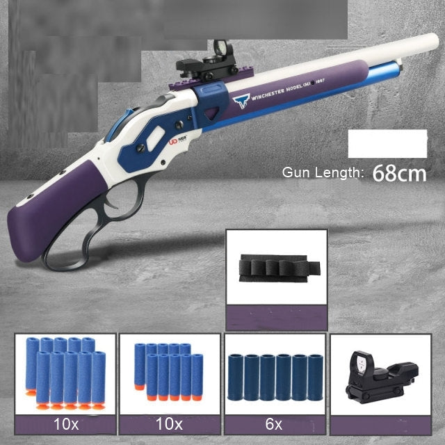 Soft Bullet Airsoft Sniper Shotgun Toy Gun - Image 8