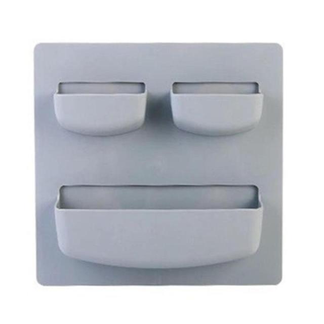 No-Drill Minimal Soft Pastel Wall Stuff Organizer - Image 2