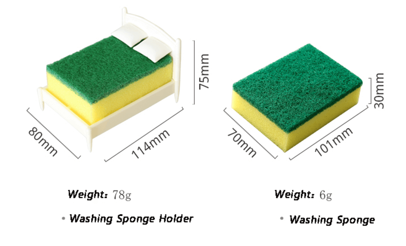 Creative Kitchen Washing Sponge Bed Holder - Image 4