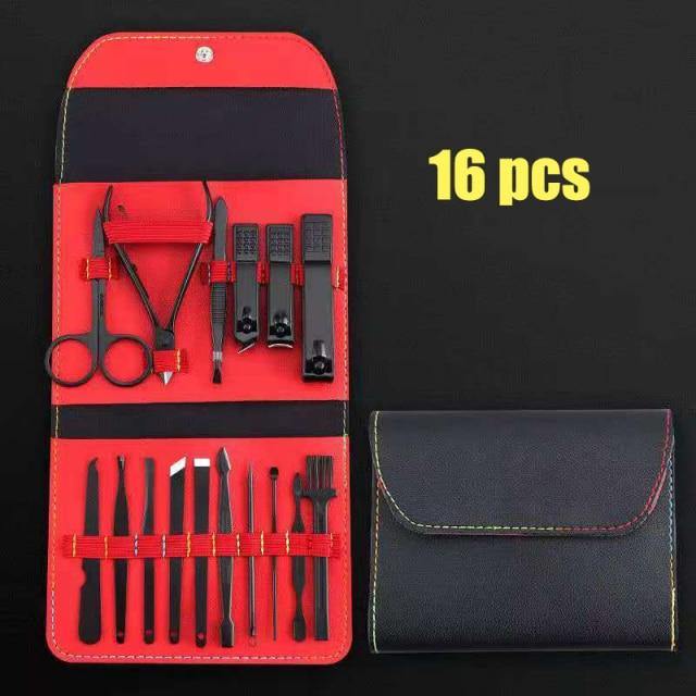 Stainless Steel Professional Manicure Trimmer Set - Image 9