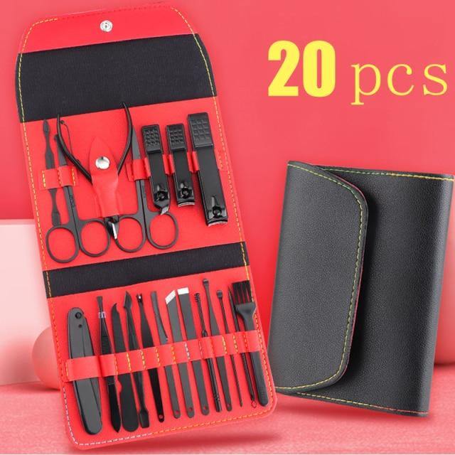 Stainless Steel Professional Manicure Trimmer Set - Image 5