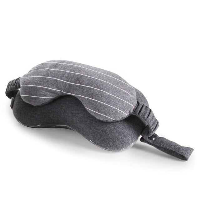 Multi-Function Travel Must Portable Neck Pillow & Eye Mask & Storage Bag - Image 10