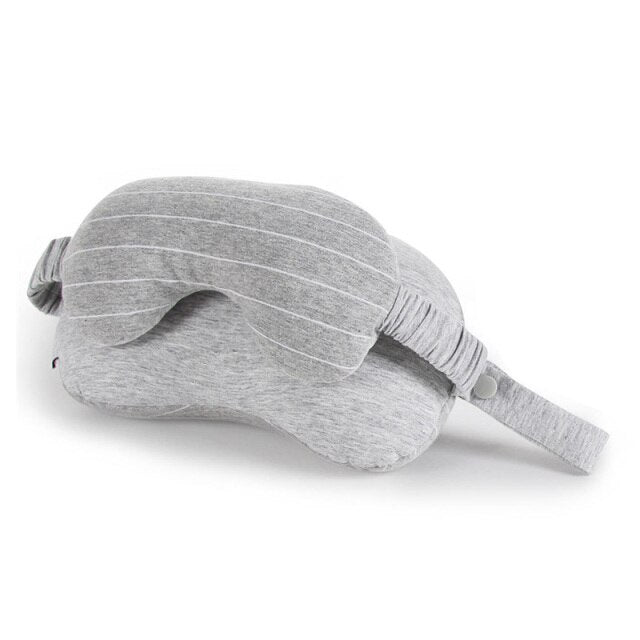 Multi-Function Travel Must Portable Neck Pillow & Eye Mask & Storage Bag - Image 12