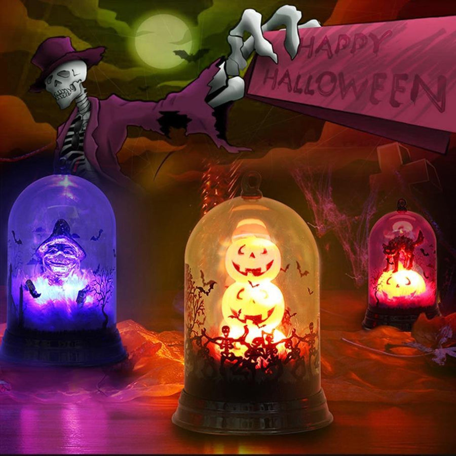 Halloween Scene Witch Night Lamp Decoration - Image 8