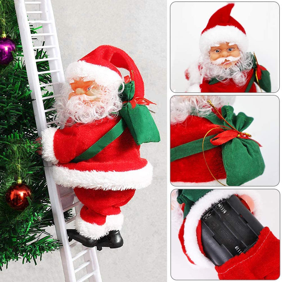 Electric Christmas Santa Claus Decor Toys - Image 4