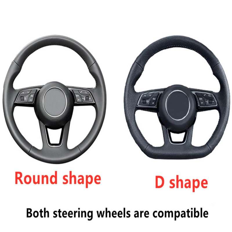 Universal Non-Slip Carbon Fiber Car Wheel Cover - Image 6