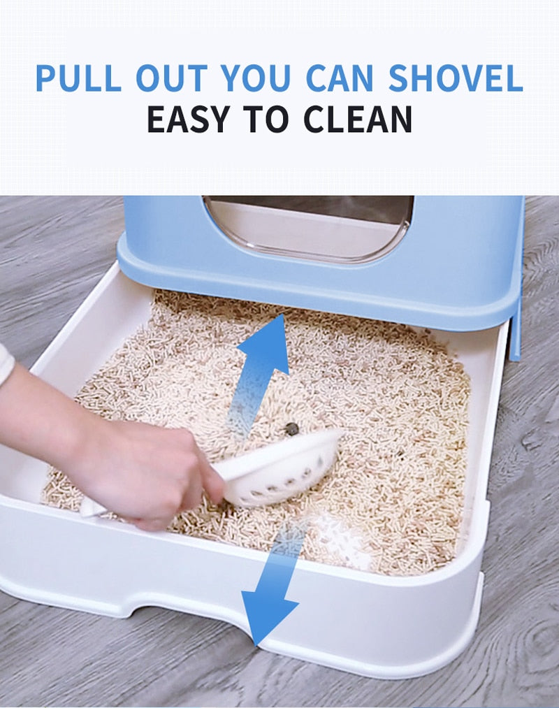 Fully Closed Anti Splash Cat Litter Box - Image 4