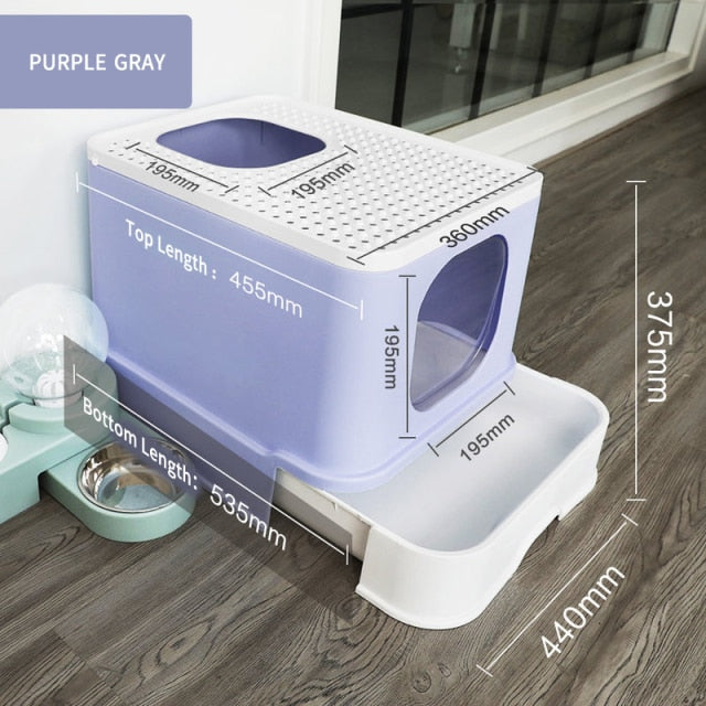 Fully Closed Anti Splash Cat Litter Box - Image 5
