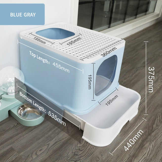 Fully Closed Anti Splash Cat Litter Box - Image 7