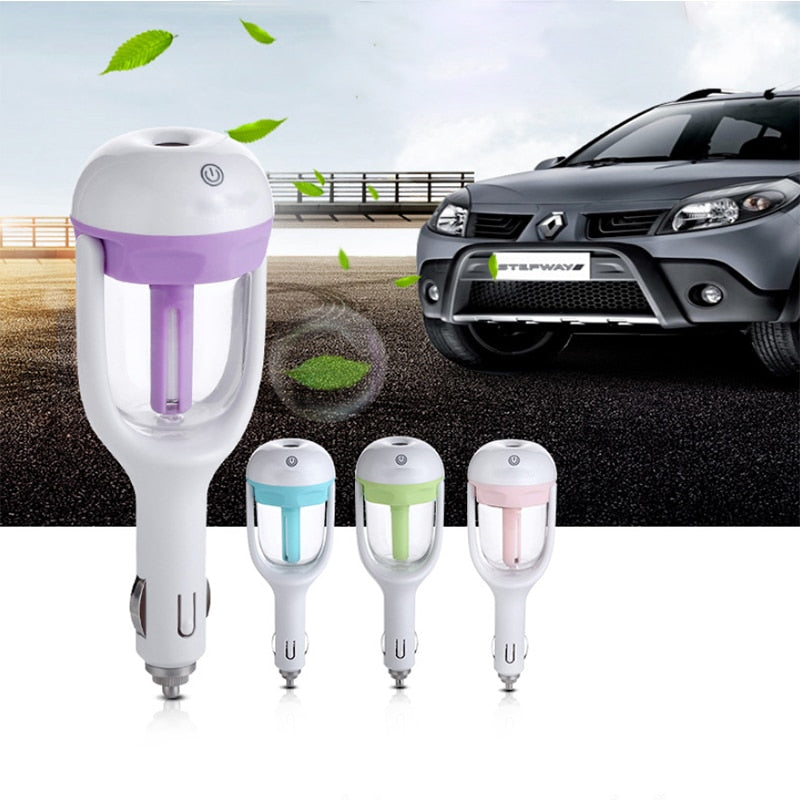 Mini Multi-Color Car Air Humidifier - Image 1