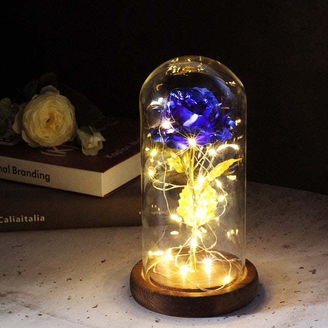 Eternal Artificial Rose Glass Dome - Image 34