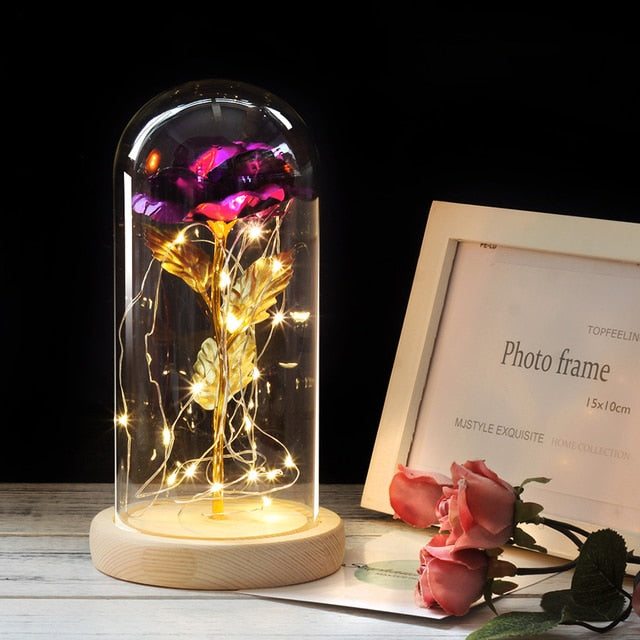 Eternal Artificial Rose Glass Dome - Image 29
