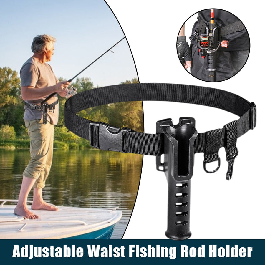 Adjustable Fishing Rod Holder Belt - Image 1