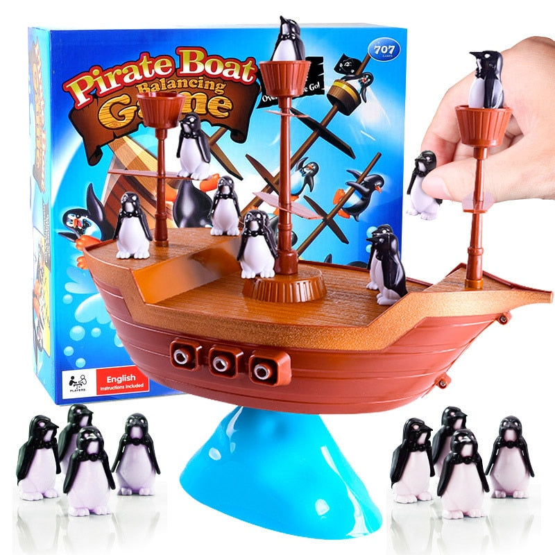 Penguin Boat Balance Family Game - Image 2
