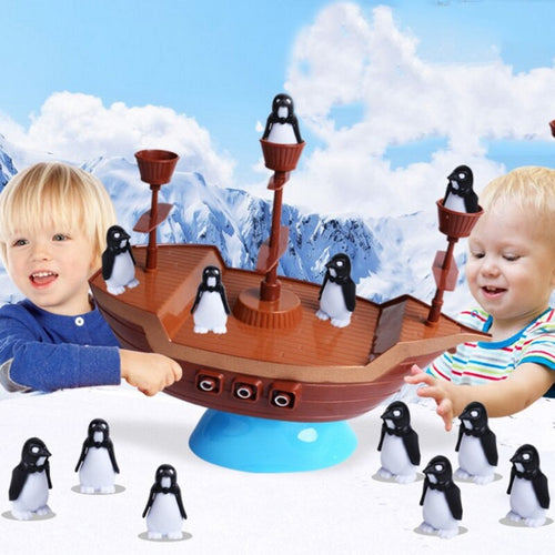 Penguin Boat Balance Family Game - Image 0