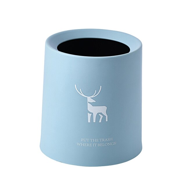 Nordic Desktop Double-Layer Mini Trash Can - Image 6