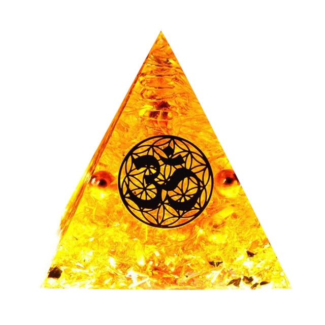 Creative Natural Crystal Universe Energy Pyramid - Image 11
