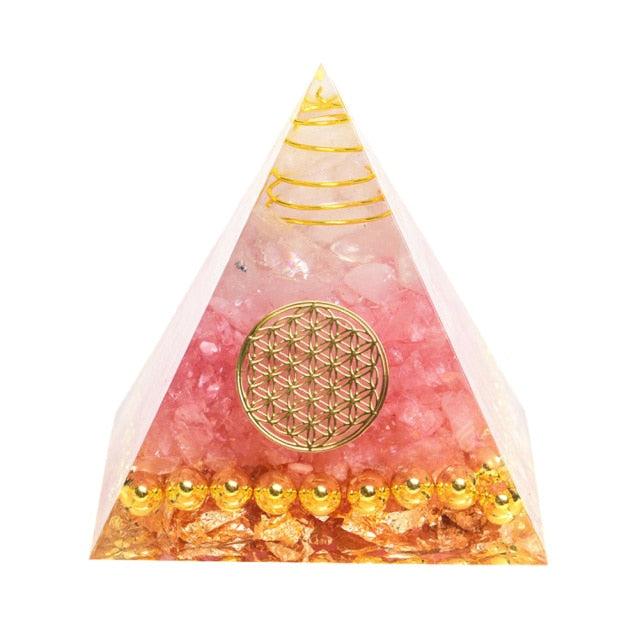 Creative Natural Crystal Universe Energy Pyramid - Image 21