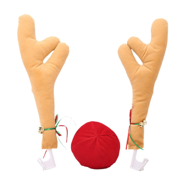 Christmas Deer Antlers Car Decor - Image 4
