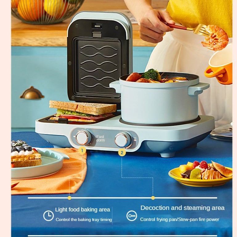 Multifunctional Sandwich Toaster Breakfast Maker - Image 1