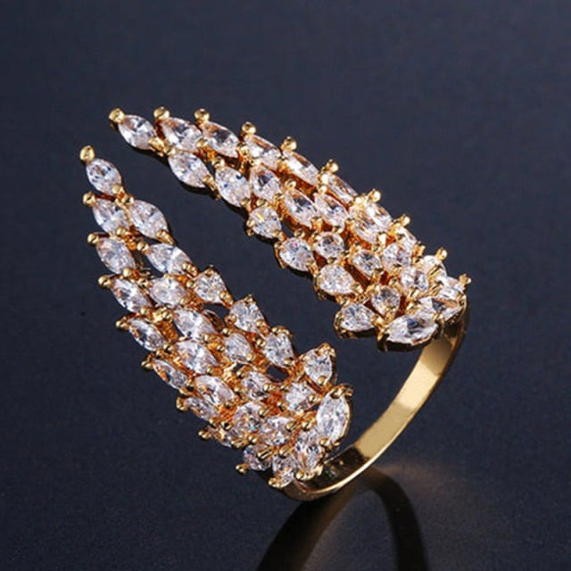 Angel Wing Zirconia Fancy Rings - Image 6