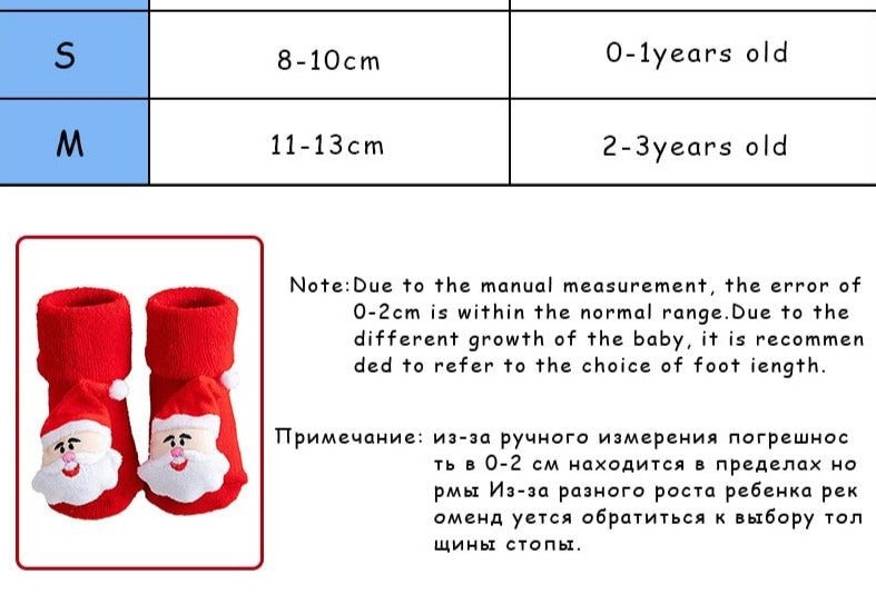 Children Santa Christmas Socks - Image 4
