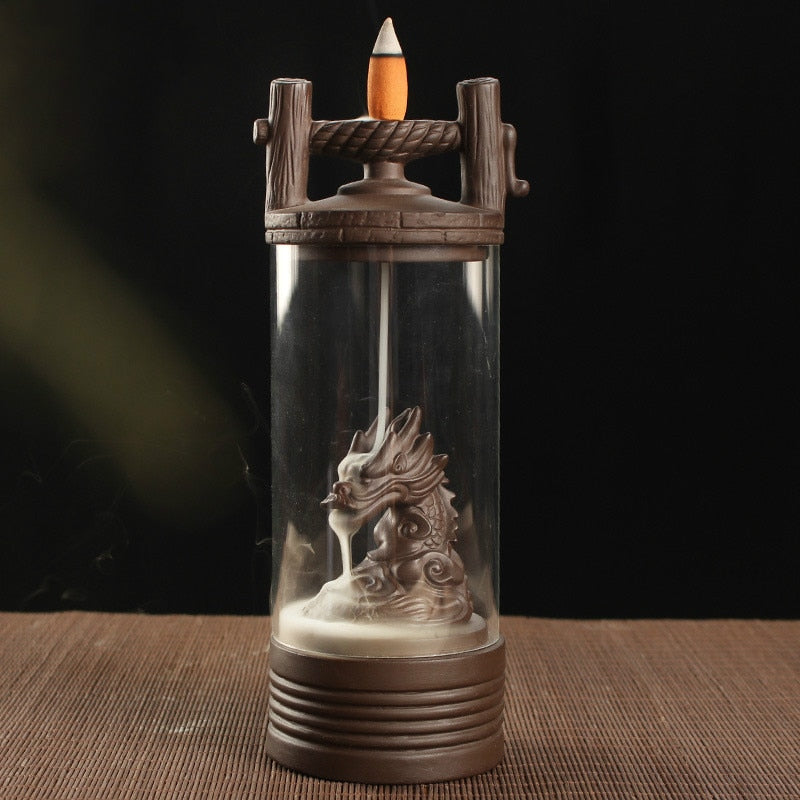 Vintage Creative Dragon Incense Burner - Image 1