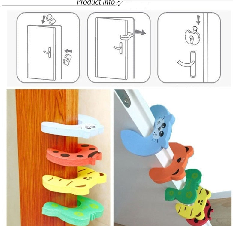 Baby Cartoon Finger Protector Door Stopper - Image 1