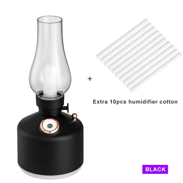 Retro Air Humidifier Wireless Aroma Diffuser Lamp - Image 11