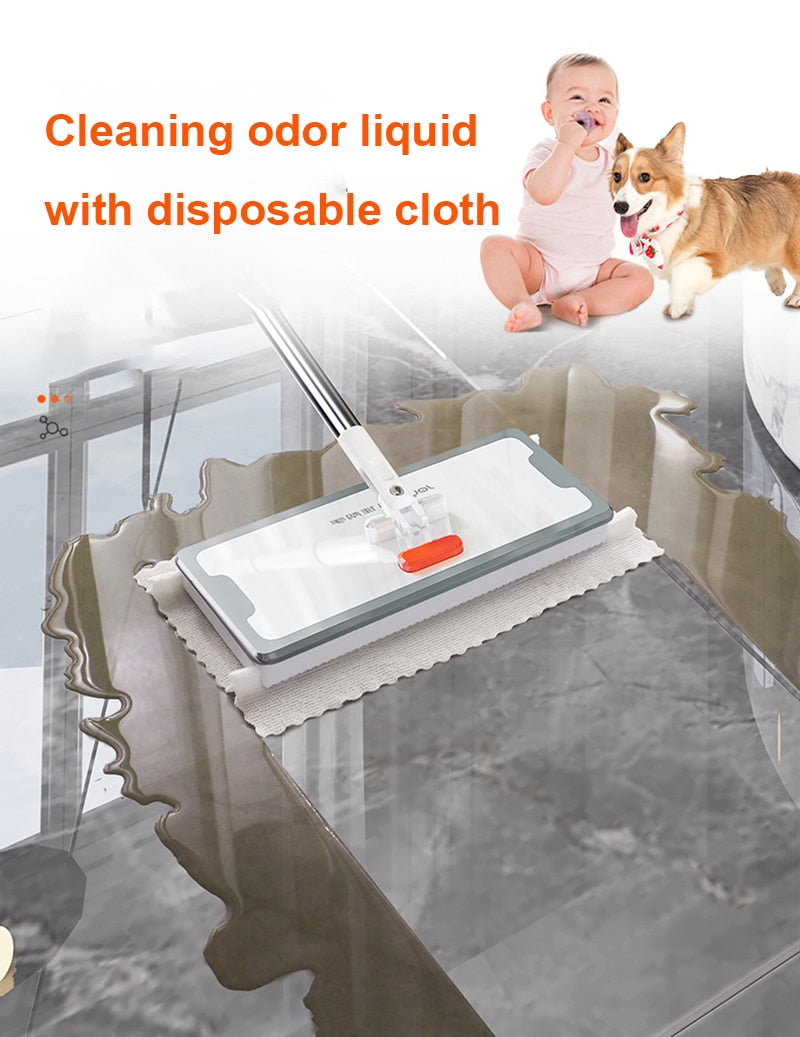 Hands-Free Reusable Magic Easy Disposal Mop - Image 3