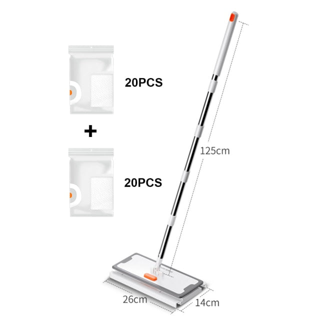 Hands-Free Reusable Magic Easy Disposal Mop - Image 10