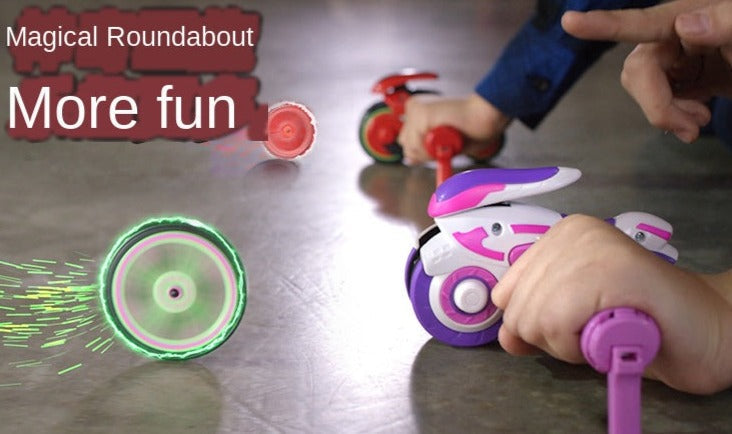 Magic Spinning Motorcycle Launch Toy - Image 2