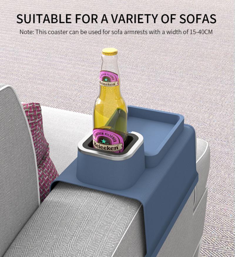 Creative Sofa Armrest Cup Snack Holder Organizer - Image 7