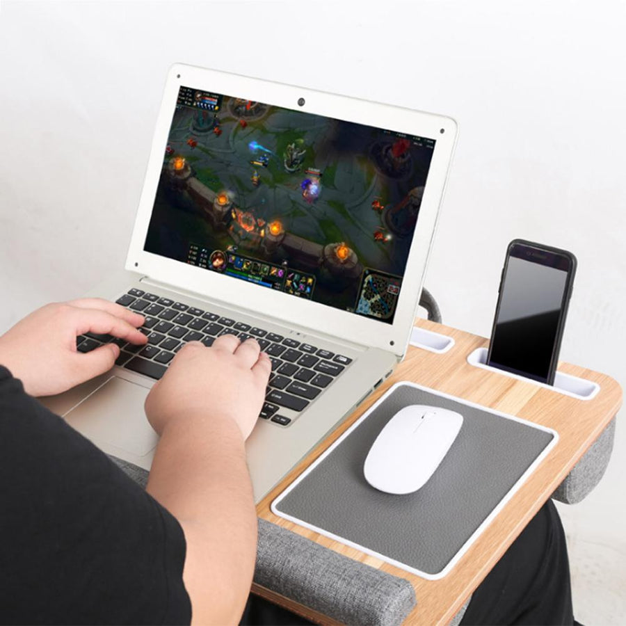 Elegant Portable Mouse Pad Wrist Laptop Desk - Image 1