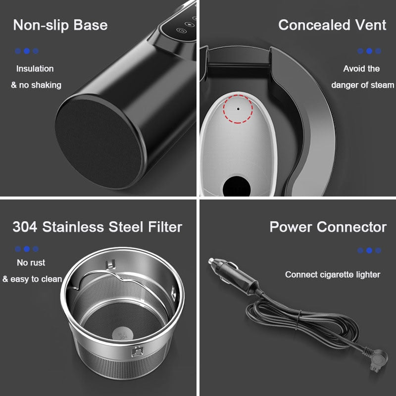 Smart Heating Digital Car Thermos - Image 3