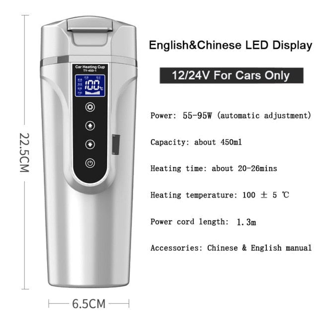 Smart Heating Digital Car Thermos - Image 8