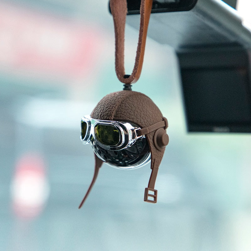 Fancy Creative Pilot Ball Car Air Freshener - Image 1