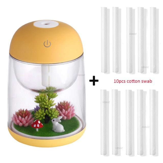 Mini LED Mist Forest Transparent Humidifier - Image 6