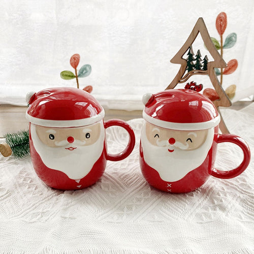 Creative Santa Ceramic Tea Mug - Image 0