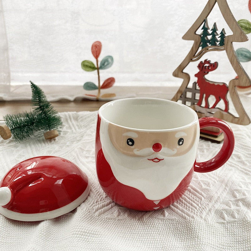 Creative Santa Ceramic Tea Mug - Image 6