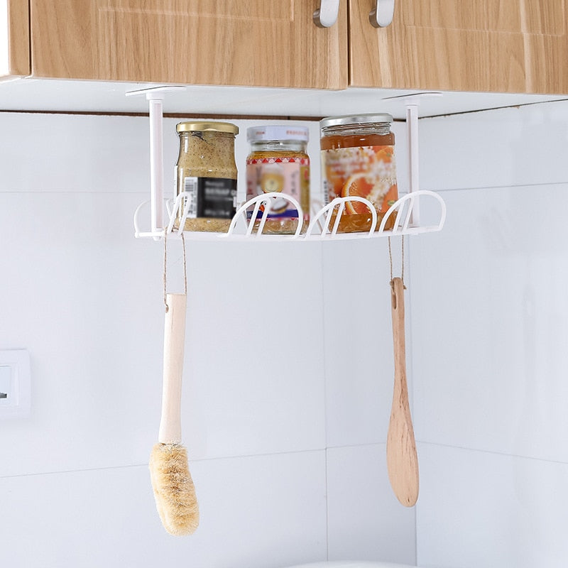 Under Table Storage Rack Cable Organizer - Image 1