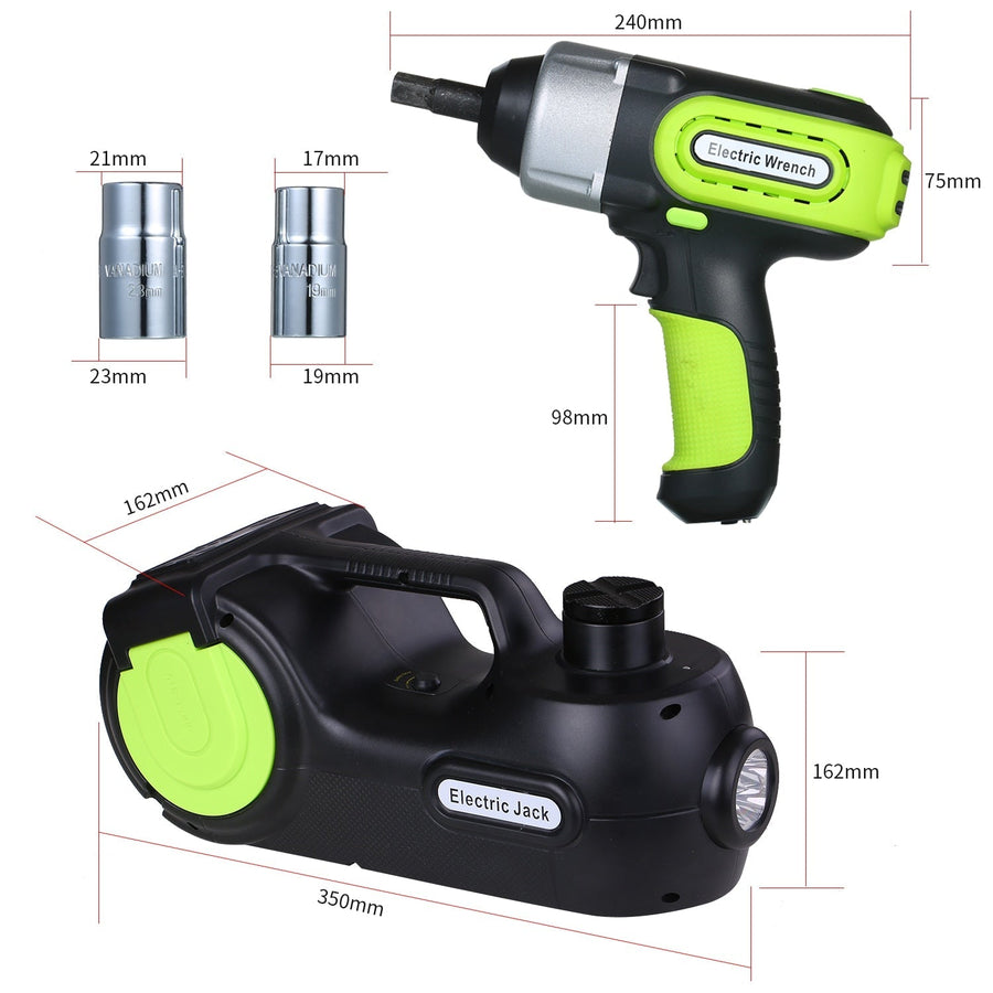 3in1 Car Hydraulic Auto Jack Lift Inflator Pump - Image 5