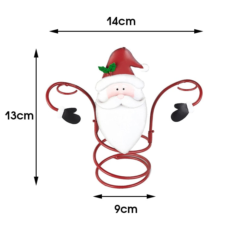 Christmas Wine Bottle Glass Holder - Image 4