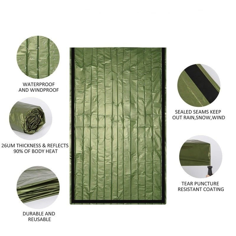 Thermal Waterproof Camping Sleeping Bag - Image 2