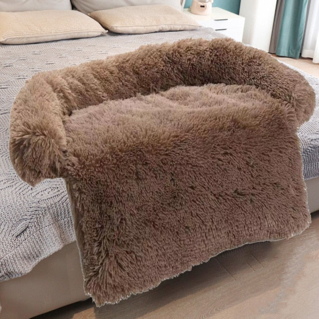 Large Pet Plush Sofa Cover Bed - Image 12