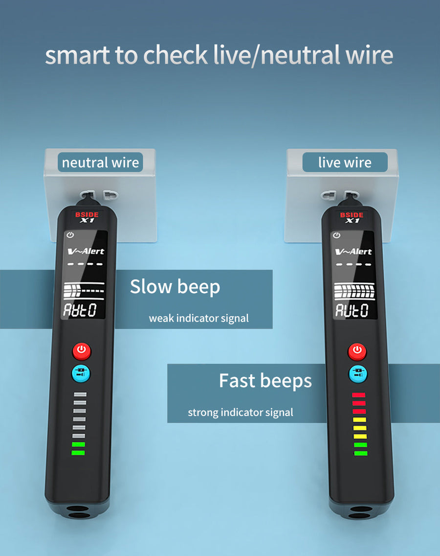 LCD Result Display Voltage Tester Thermometer - Image 8