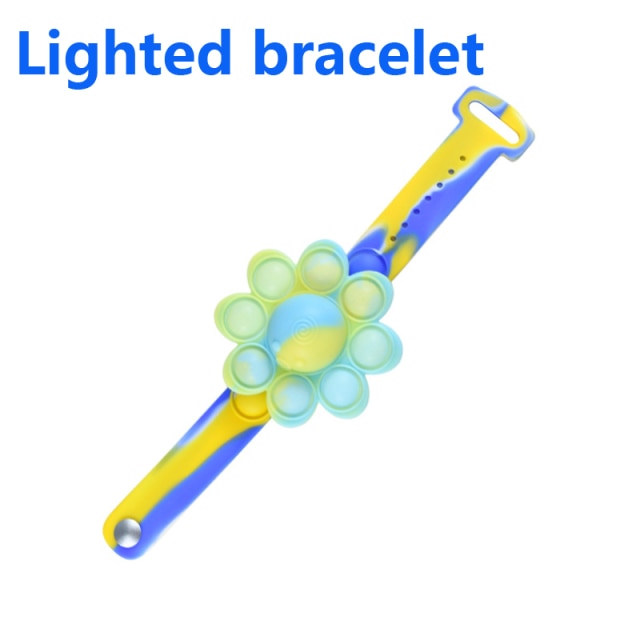 Kids Pop Play Fidget Spinner Bracelets - Image 13