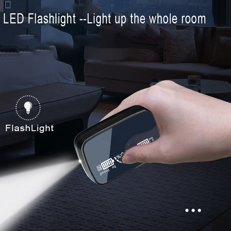 Flashlight Charging Case Wireless Noise Cancelling Earbuds - Image 6