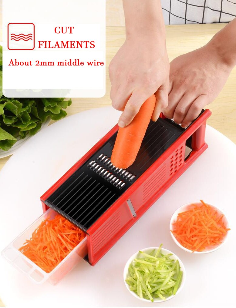 Multifunctional Four-sided Vegetable Grater Slicer - Image 11